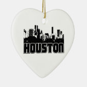 Houston-Skyline Keramik Ornament (Rechts)
