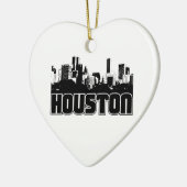 Houston-Skyline Keramik Ornament (Links)