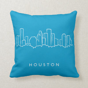 Houston-Skyline Kissen