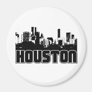 Houston Skyline Magnet