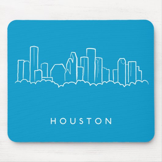 Houston-Skyline Mousepad (Vorne)