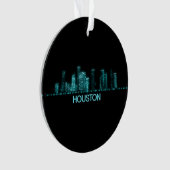 Houston Skyline Ornament (Vorderseite)