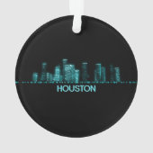 Houston Skyline Ornament (Rückseite)