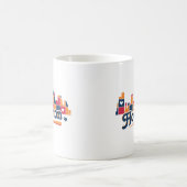 Houston Skyline Patchwork Kaffeetasse (Mittel)