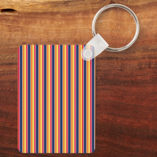 Houston Skyline Patchwork, Texas Schlüsselanhänger (Rückseite)