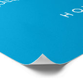 Houston Skyline Poster (Ecke)