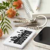 Houston-Skyline Schlüsselanhänger (Vorderseite rechts)