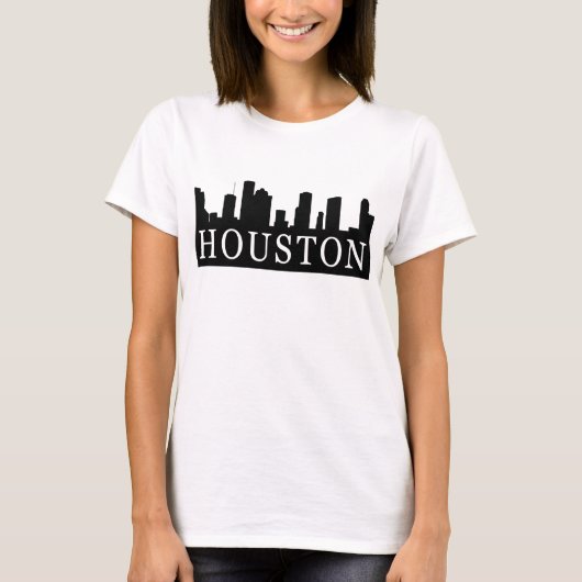 Houston-Skyline T-Shirt (Vorderseite)