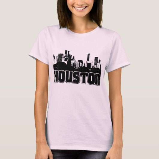 Houston Skyline T-Shirt (Vorderseite)