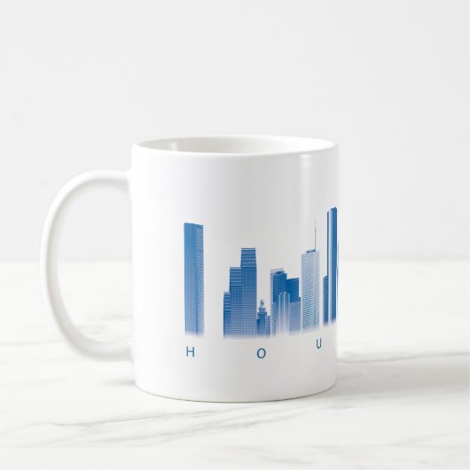 Houston Skyline Tasse (Links)