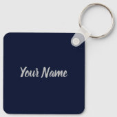 Houston Skyline Texas United Staaten Vintag USA Schlüsselanhänger (Rückseite)