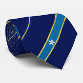 Houston stripes Flagge Krawatte (Gerollt)