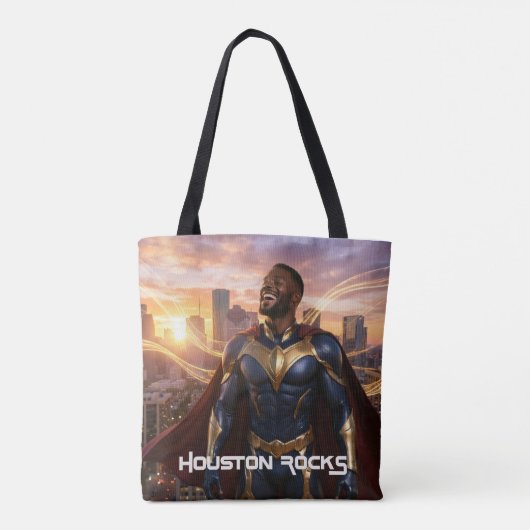 HOUSTON - SUPERHERO TASCHE (Rückseite)