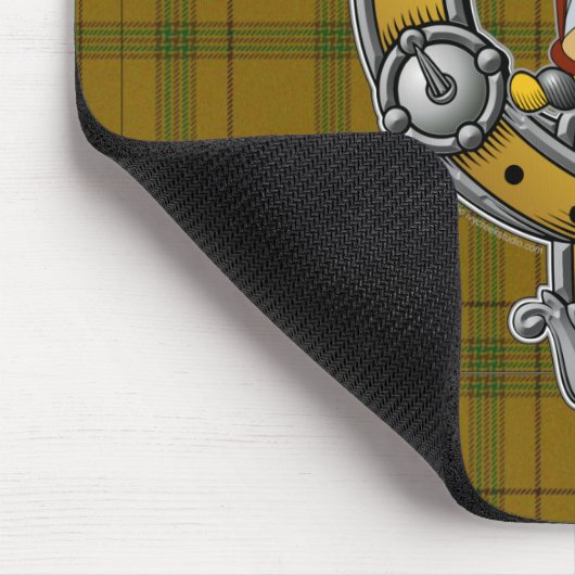 Houston Tartan & Abzeichen Mousepad (Ecke)