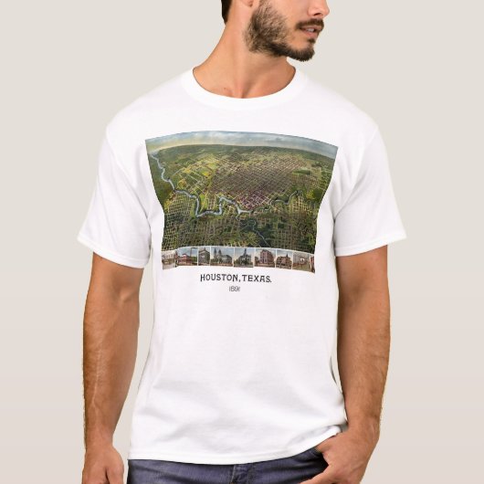 Houston, Texas - 1891 T-Shirt (Vorderseite)