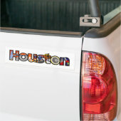 Houston Texas Autoaufkleber (Auf Lkw)