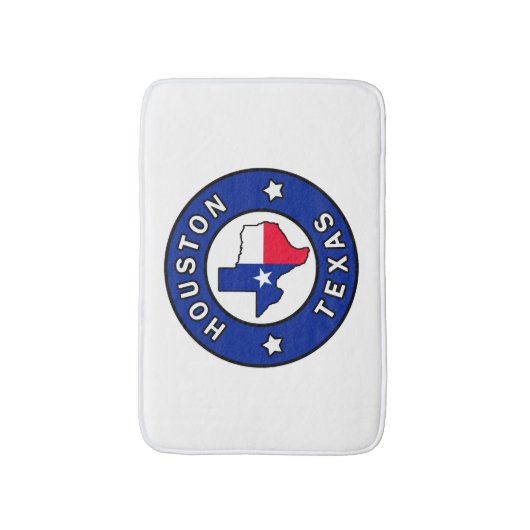 Houston Texas Badematte (Vorderseite Vertikal)