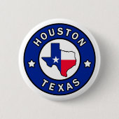 Houston Texas Button (Vorderseite)