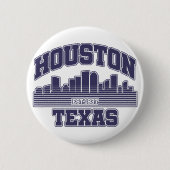 Houston, Texas Button (Vorderseite)