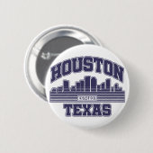 Houston, Texas Button (Vorne & Hinten)