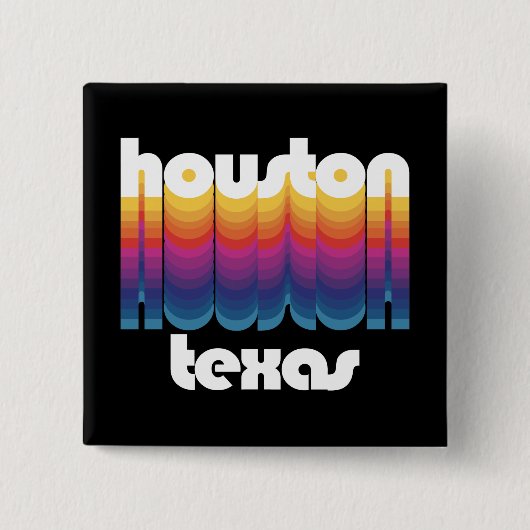 Houston, Texas Button (Vorderseite)