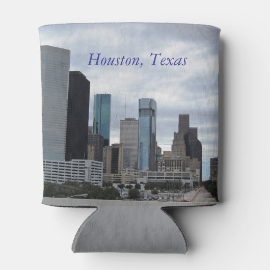Houston, Texas Can Cooler Dosenkühler (Rückseite)