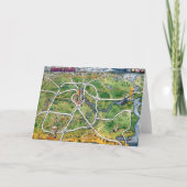 Houston Texas Card Karte (Vorderseite)