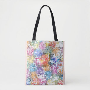 Houston Texas City Map Tasche