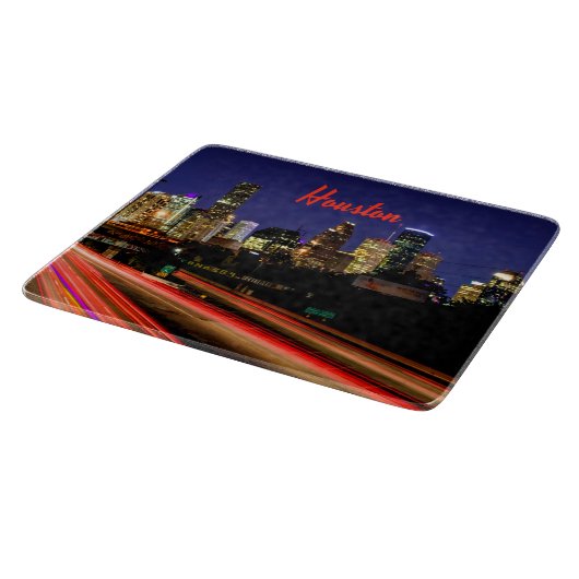 Houston Texas City Skyline Schneidebrett (Ecke)
