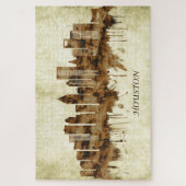 Houston Texas Cityscape Puzzle (Vertikal)