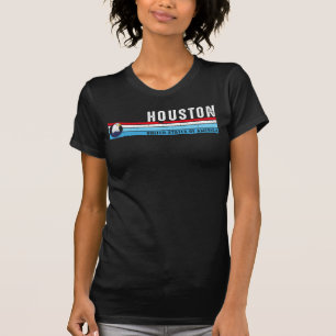 Houston Texas Gegründet 1837 Vintage Klassisch Ret T-Shirt