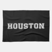 Houston Texas Geschirrtuch (Horizontal)