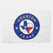 Houston Texas Geschirrtuch (Horizontal)