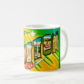 Houston Texas Greeting Postcard Mug Kaffeetasse (VorderseiteRechts)