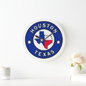 Houston Texas Große Wanduhr (Zuhause)