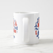 Houston Texas Icons Jumbo-Tasse (Rückseite)