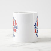 Houston Texas Icons Jumbo-Tasse (Vorderseite)