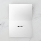 Houston, Texas in Graffiti-Karte Karte (Innenseite)