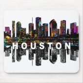 Houston, Texas in Graffiti Mousepad (Vorne)