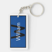 Houston, Texas in Graffiti Schlüsselanhänger (Rückseite)