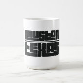 Houston - Texas Kaffeetasse (Mittel)