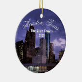 Houston Texas Keramik Ornament (Rechts)