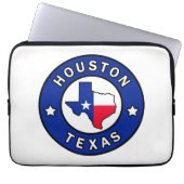 Houston Texas Laptopschutzhülle (Vorderseite)