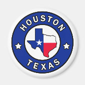 Houston Texas Magnet (Vorne)