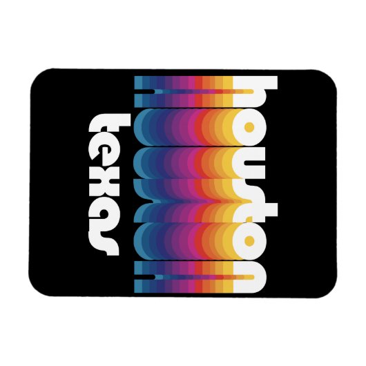 Houston, Texas Magnet (Horizontal)