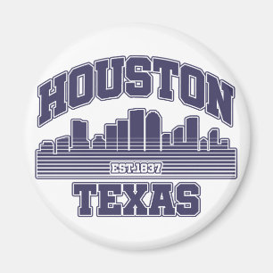 Houston, Texas Magnet
