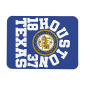 Houston, Texas Magnet (Horizontal)