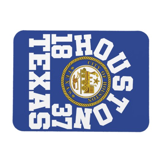 Houston, Texas Magnet (Horizontal)