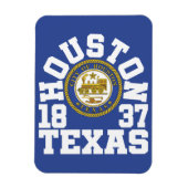 Houston, Texas Magnet (Vertikal)