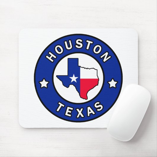 Houston Texas Mousepad (Mit Mouse)